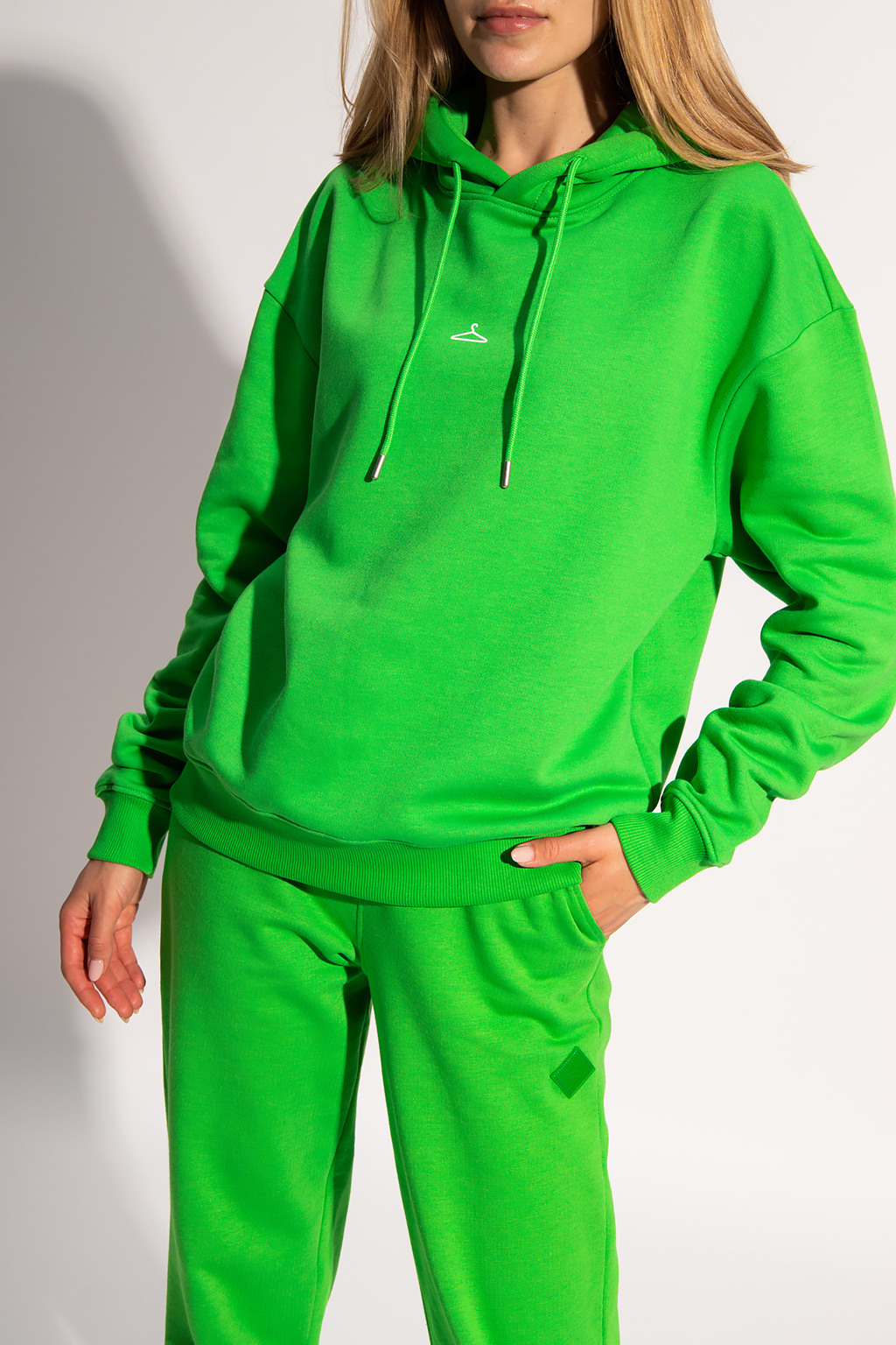 Holzweiler green hoodie hotsell